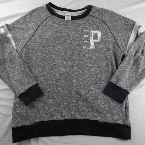 Victoria's Secret PINK Grey Sweatshirt with Pockets Size M - Picture 5 of 12
